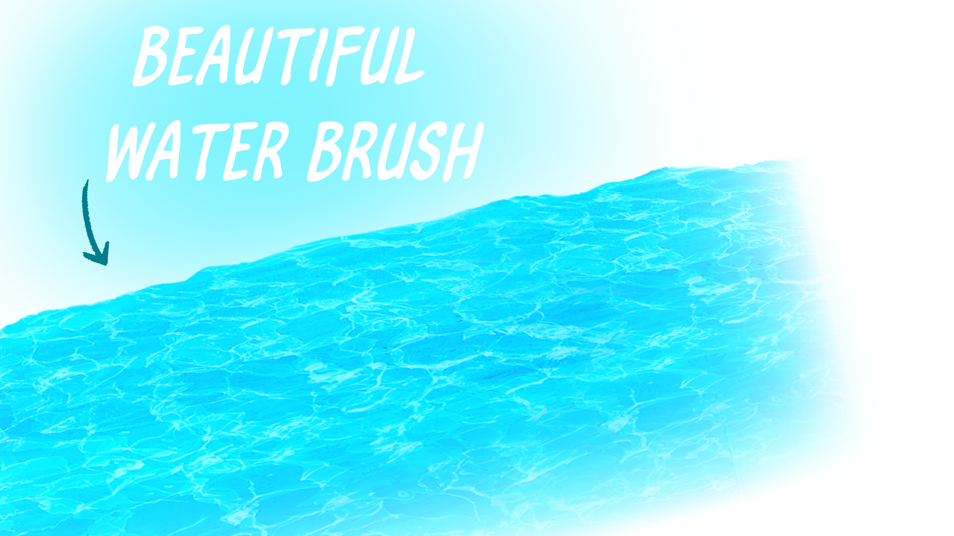 Water line Brush For Fantasy Nature Background