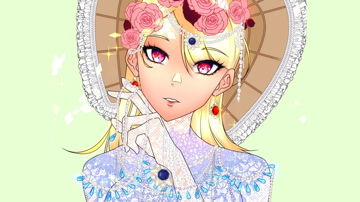 Romance Pearl Necklace Brush - Detailed View