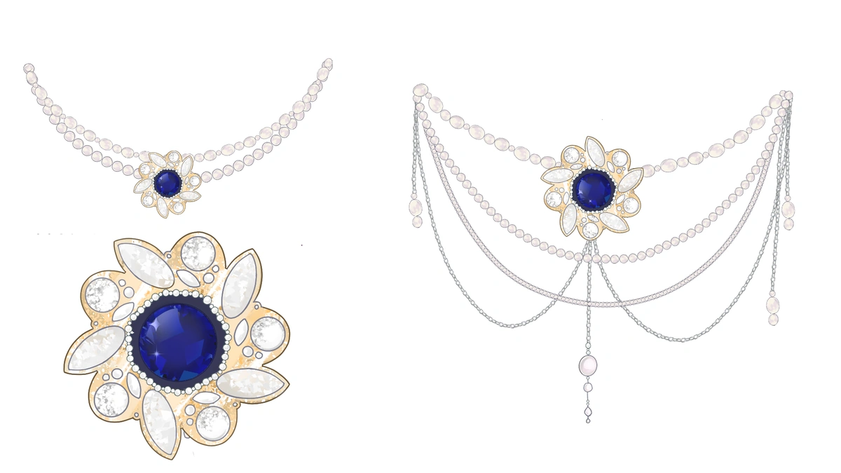 Romance Pearl Necklace Brush - Product Specifications and Info