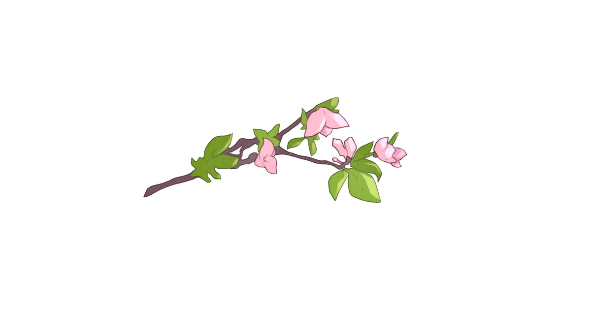 Fantasy Sakura Branch Brushes - Showcase Gallery 1