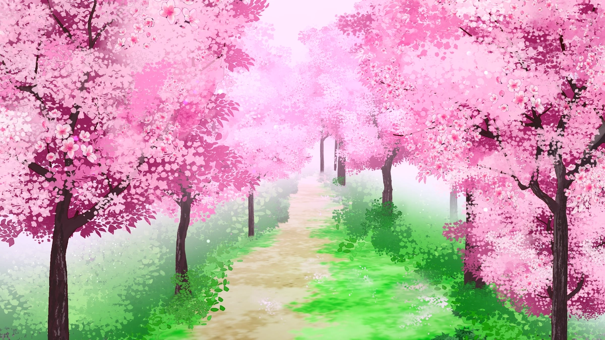 Fantasy Sakura Trees Brush - Product Specifications and Info