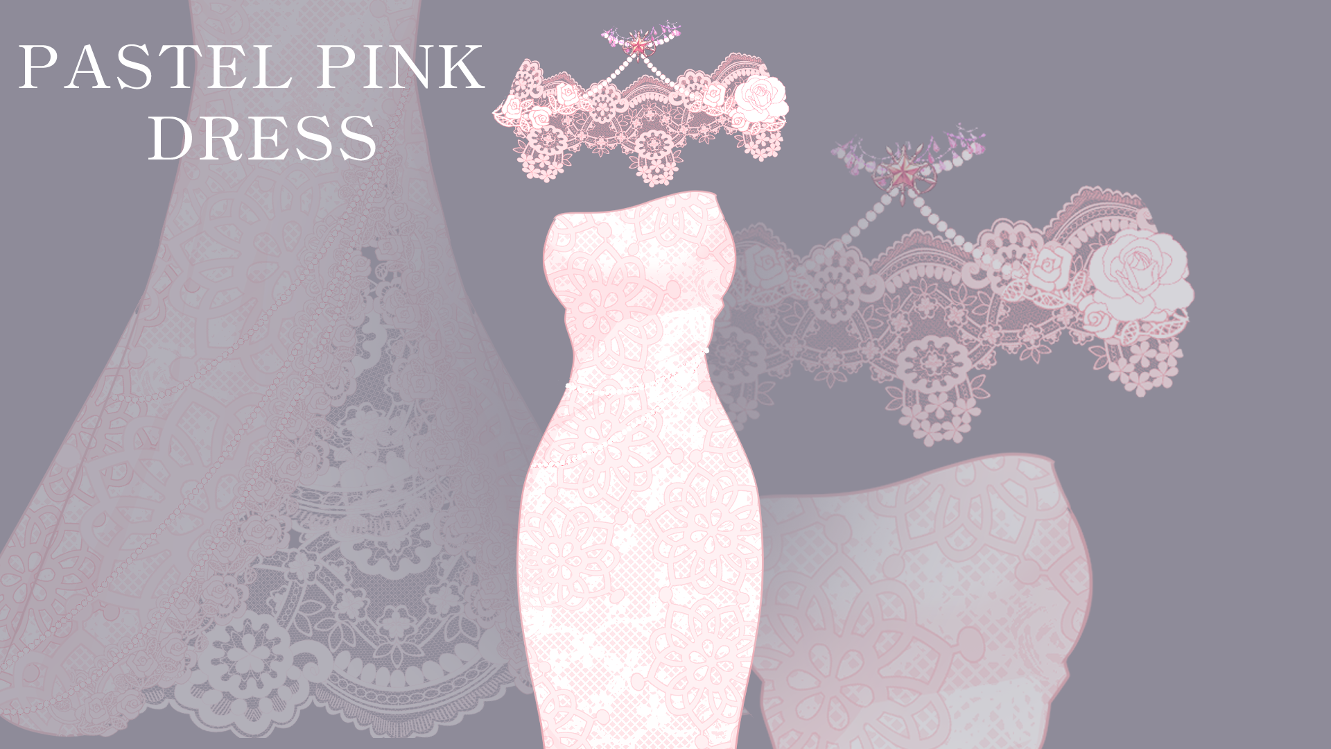 Soft Pink Pastel Dress