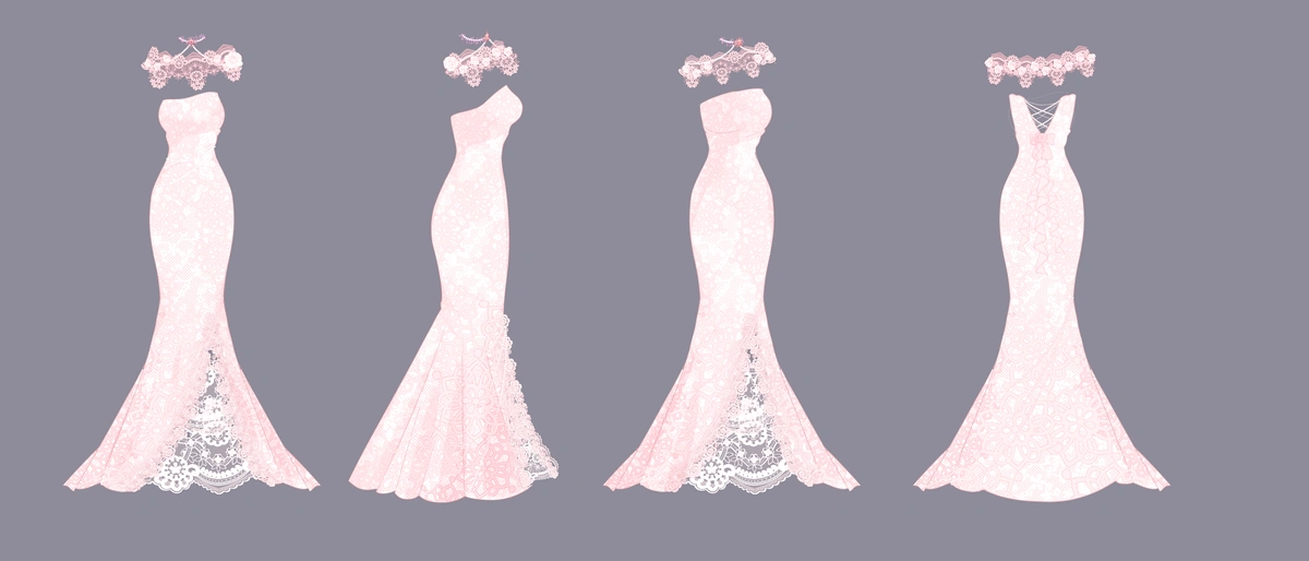 Soft Pink Pastel Dress - Product Specifications and Info