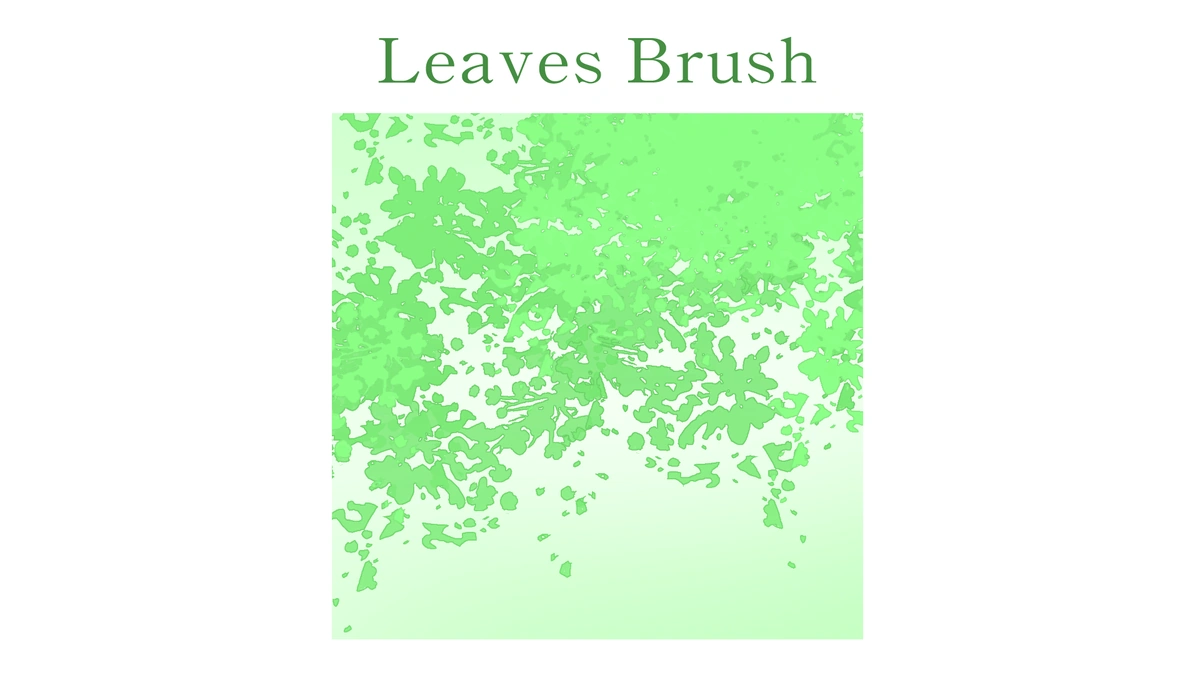 Tree Leaves Brush - Preview