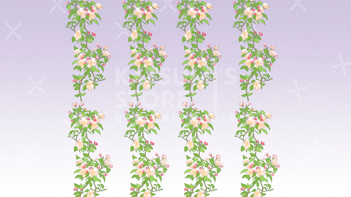 Apple Blossom Flowers Brudhes - Detailed View