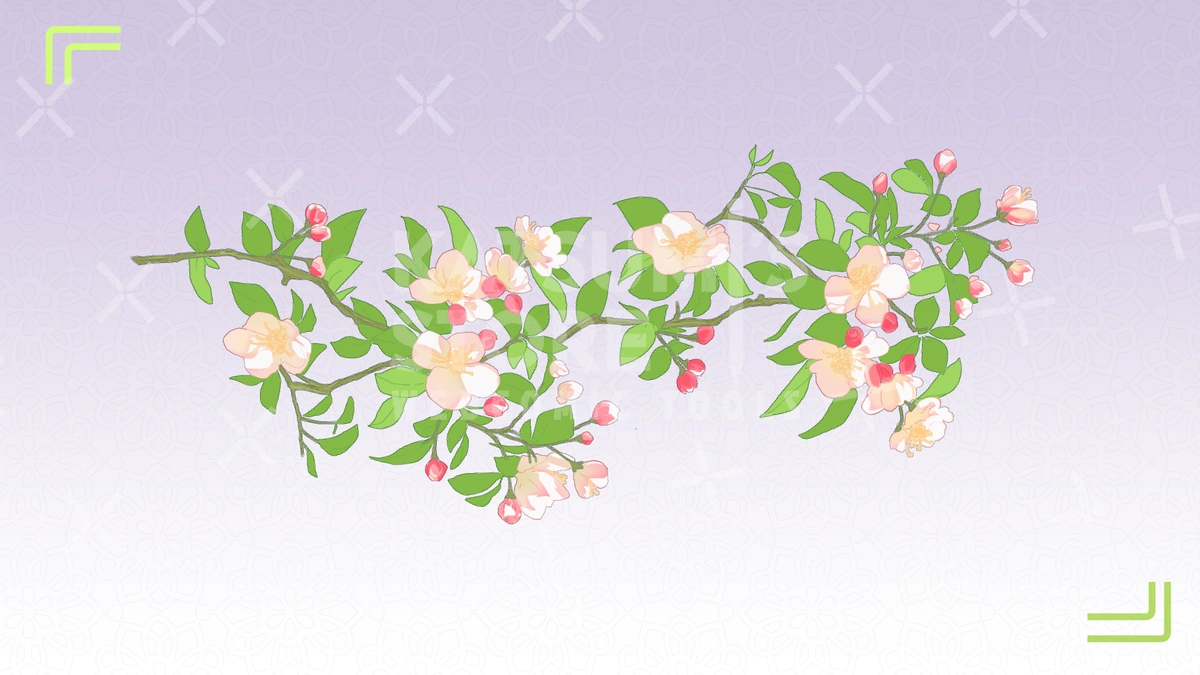 Apple Blossom Flowers Brudhes - Product Specifications and Info