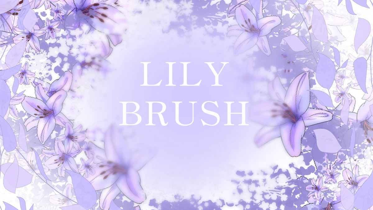 Fantasy Lily Brush - Preview