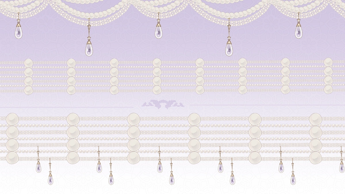 Elegant Necklace Fantasy Jewelry SET - Detailed View