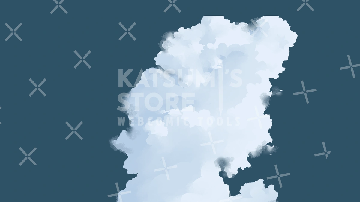 Cloud Brush, Sky Scenery Collection - Showcase Gallery 1