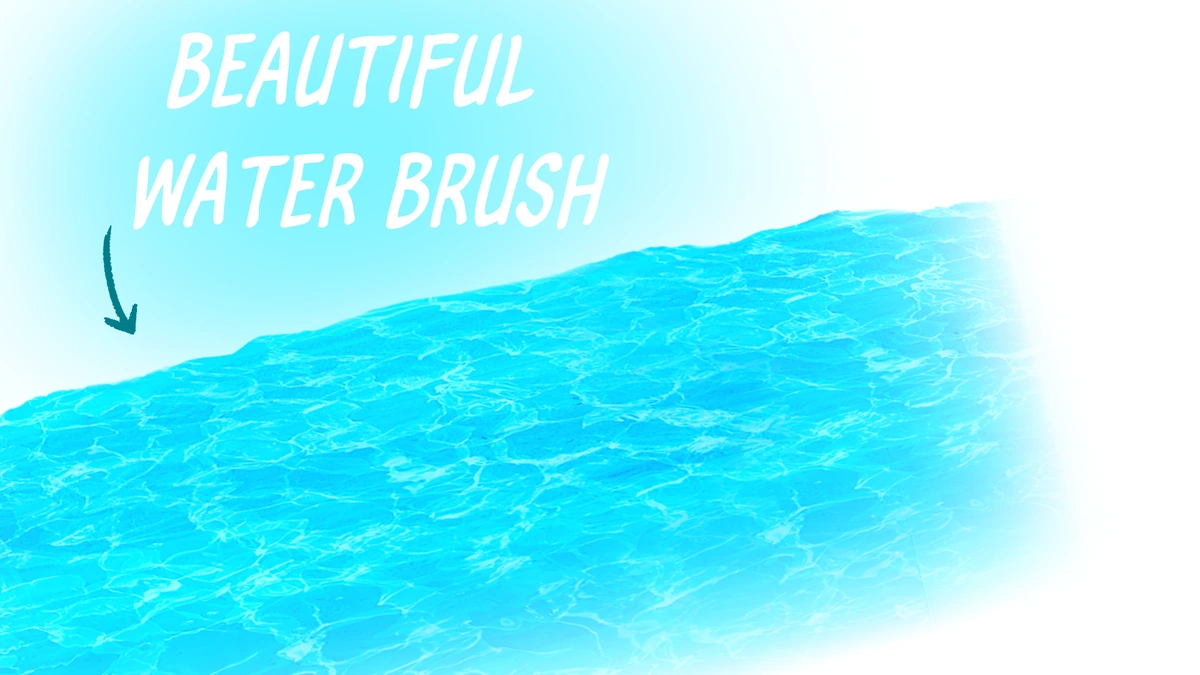 Beautiful Water Line Brush - Main Product Visual