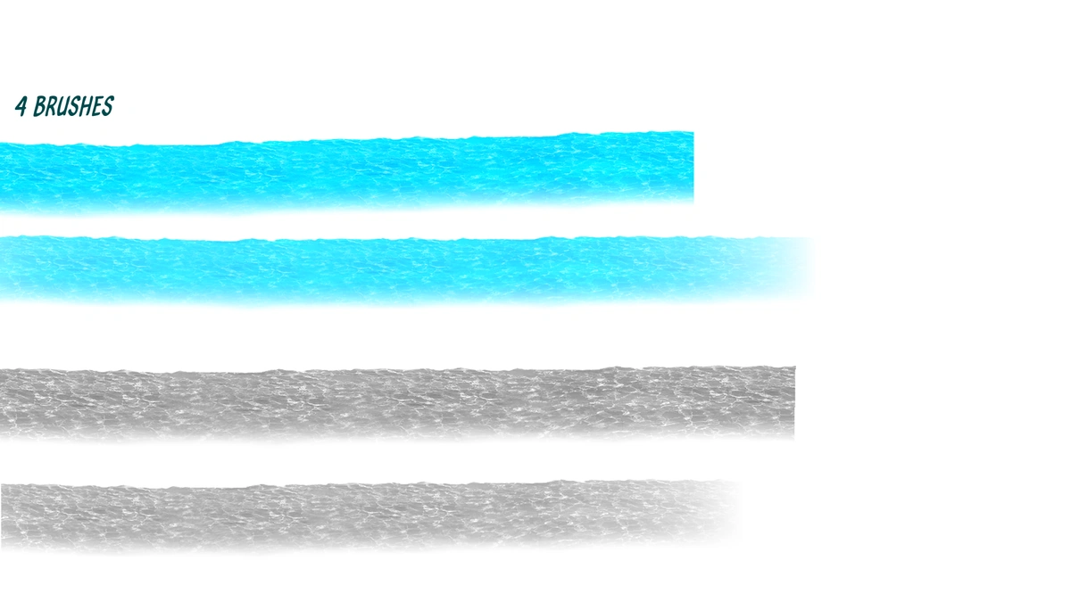 Beautiful Water Line Brush - Product Specifications and Info