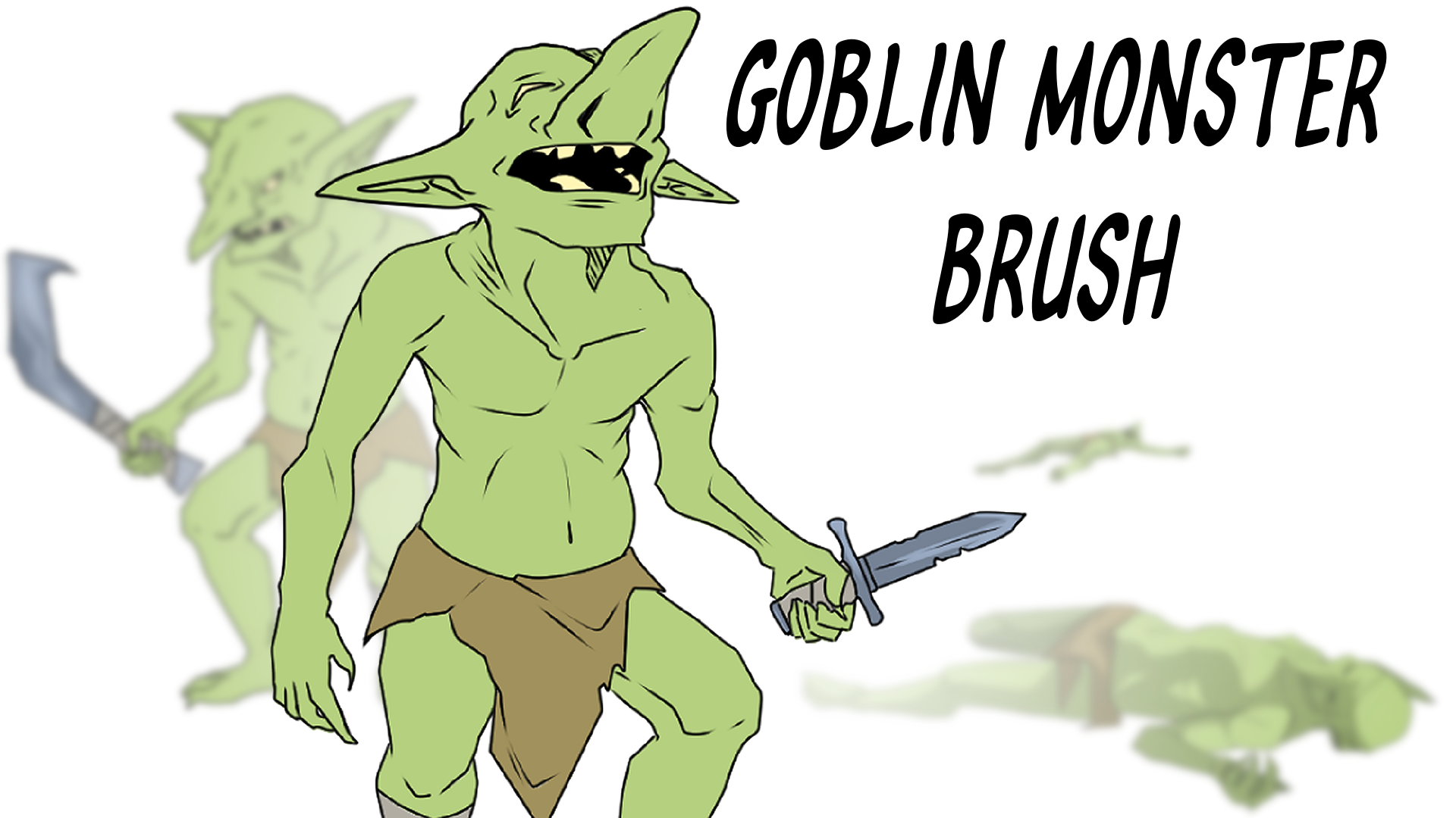 Fantasy Monster Goblin Brush