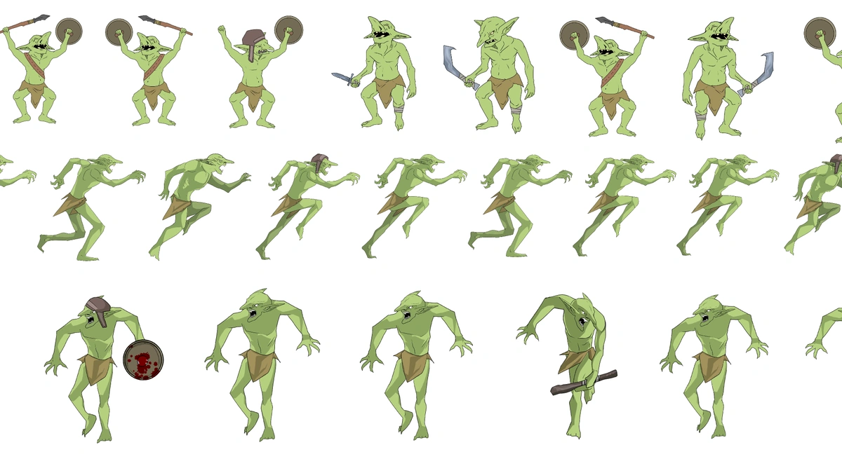 Fantasy Monster Goblin Brush - Showcase Gallery 1